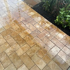 Travertine-Paver-Cleaning-Sealing-in-Royal-Palm-Beach-FL 4