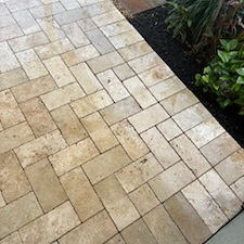 Travertine-Paver-Cleaning-Sealing-in-Royal-Palm-Beach-FL 2