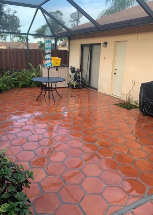 Patio Cleaning