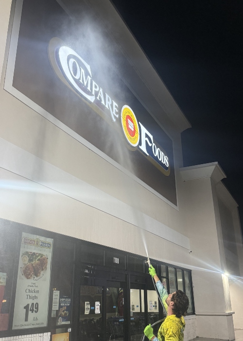 Storefront Washing
